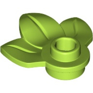 Lego rostlina kytka list, limetková (6286831)